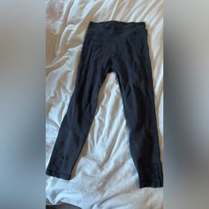 Aerie Navy Waffle Leggings